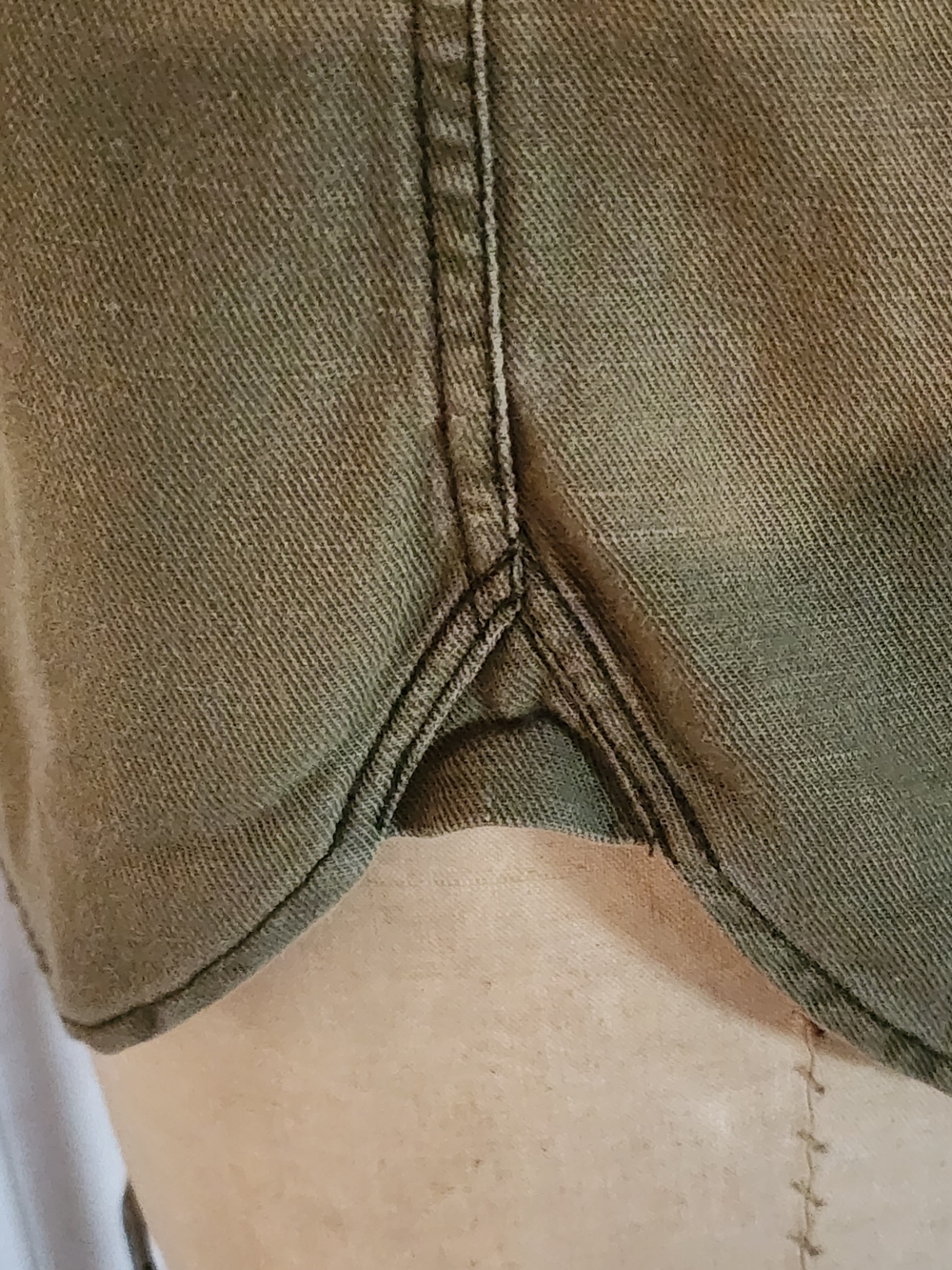 Express Olive Green Military-Style Field Jacket - Picture 4 of 10